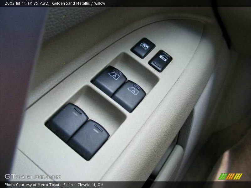 Golden Sand Metallic / Willow 2003 Infiniti FX 35 AWD