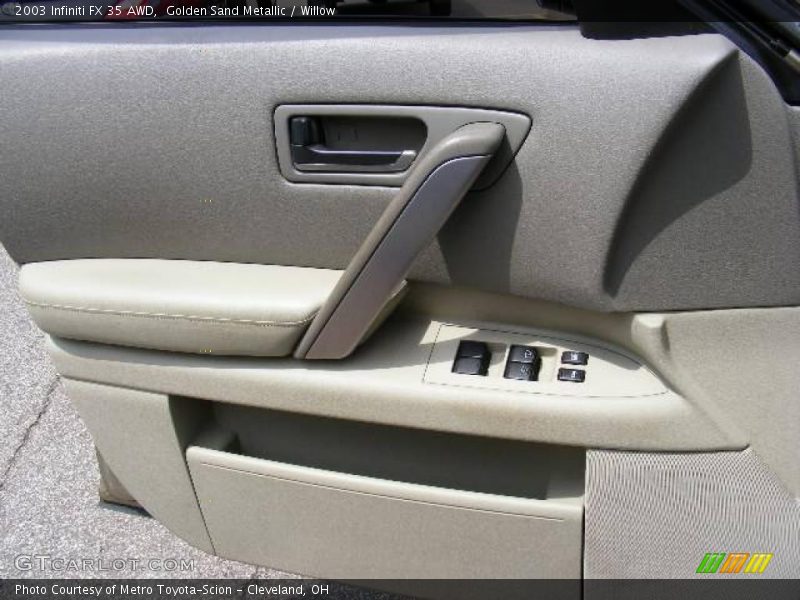 Golden Sand Metallic / Willow 2003 Infiniti FX 35 AWD