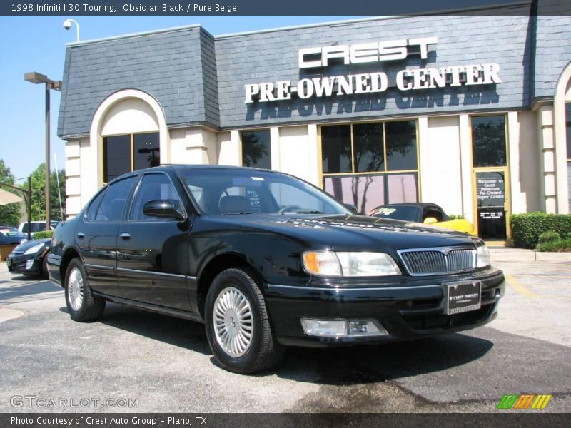 Obsidian Black / Pure Beige 1998 Infiniti I 30 Touring