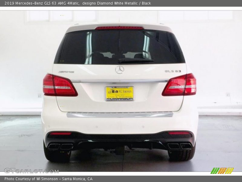 designo Diamond White Metallic / Black 2019 Mercedes-Benz GLS 63 AMG 4Matic
