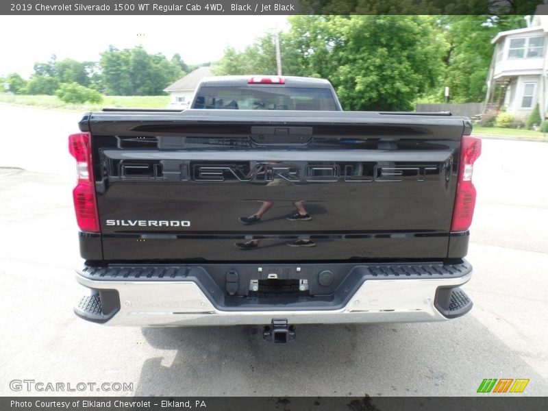 Black / Jet Black 2019 Chevrolet Silverado 1500 WT Regular Cab 4WD