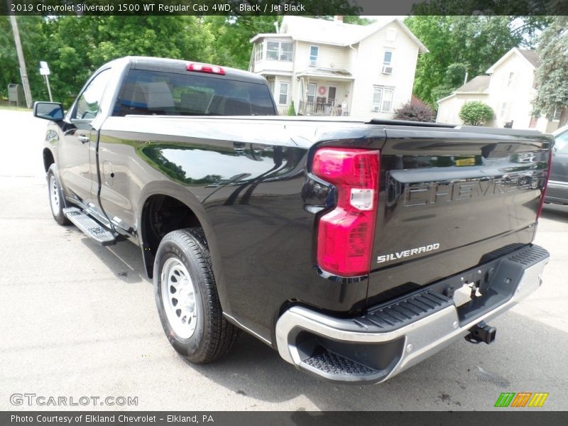 Black / Jet Black 2019 Chevrolet Silverado 1500 WT Regular Cab 4WD
