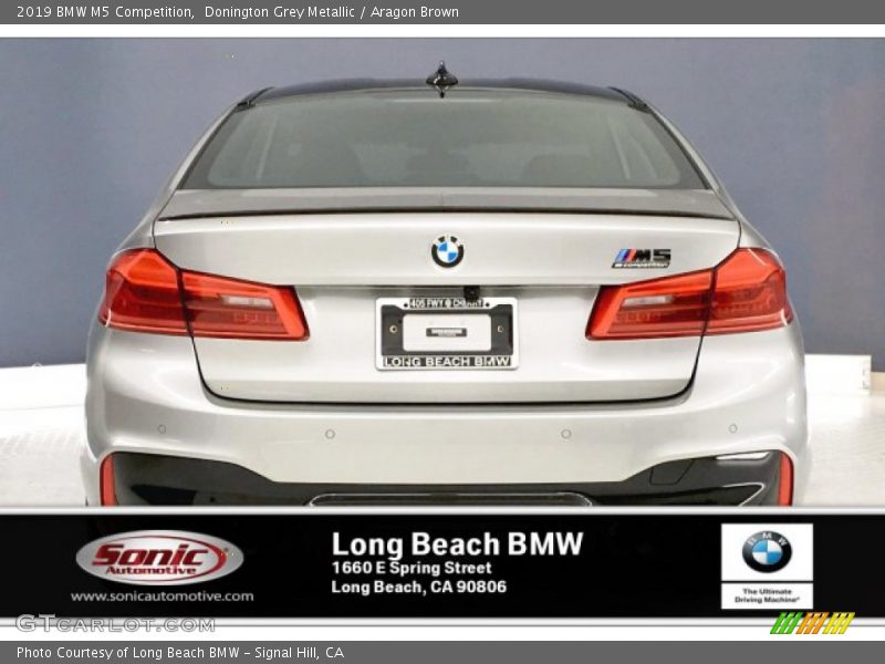 Donington Grey Metallic / Aragon Brown 2019 BMW M5 Competition