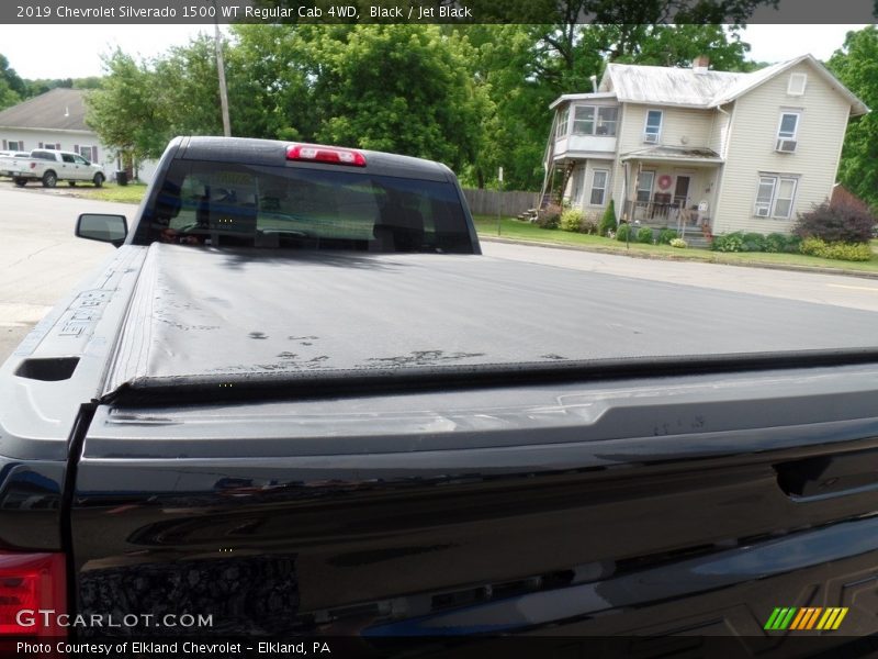 Black / Jet Black 2019 Chevrolet Silverado 1500 WT Regular Cab 4WD