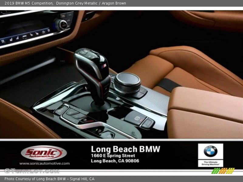 Donington Grey Metallic / Aragon Brown 2019 BMW M5 Competition