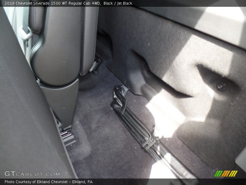 Black / Jet Black 2019 Chevrolet Silverado 1500 WT Regular Cab 4WD
