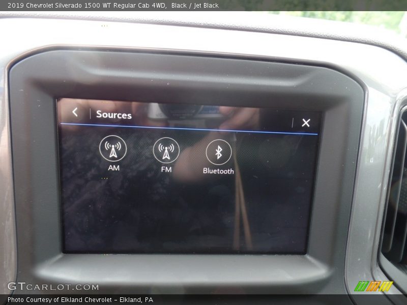 Black / Jet Black 2019 Chevrolet Silverado 1500 WT Regular Cab 4WD
