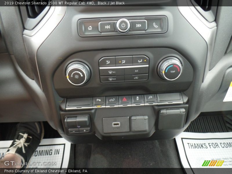 Controls of 2019 Silverado 1500 WT Regular Cab 4WD