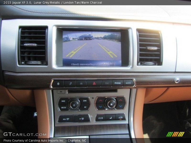 Lunar Grey Metallic / London Tan/Warm Charcoal 2013 Jaguar XF 3.0