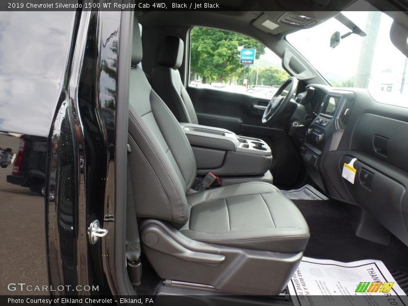 Black / Jet Black 2019 Chevrolet Silverado 1500 WT Regular Cab 4WD
