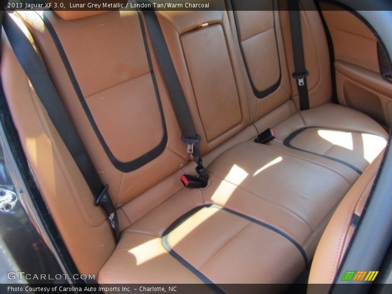 Lunar Grey Metallic / London Tan/Warm Charcoal 2013 Jaguar XF 3.0