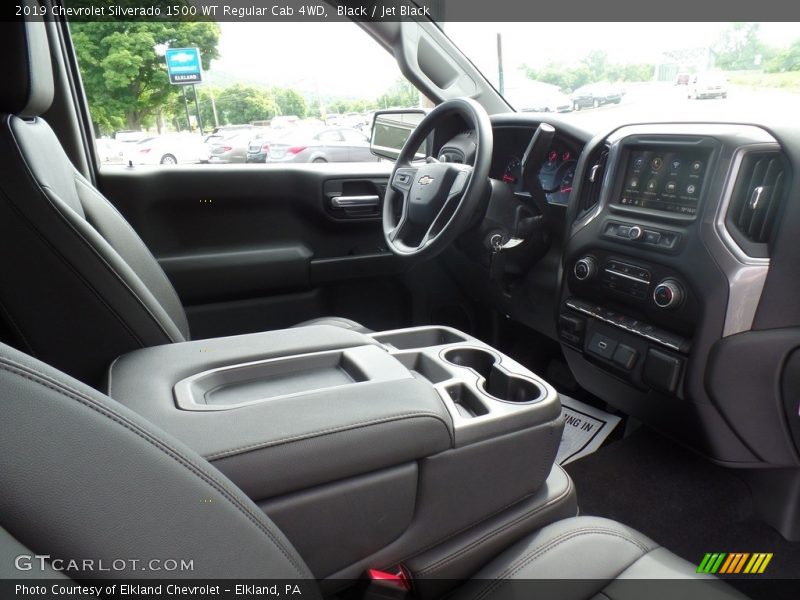 Black / Jet Black 2019 Chevrolet Silverado 1500 WT Regular Cab 4WD