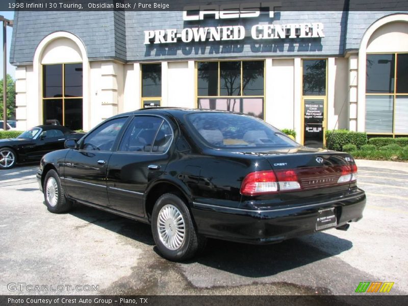 Obsidian Black / Pure Beige 1998 Infiniti I 30 Touring