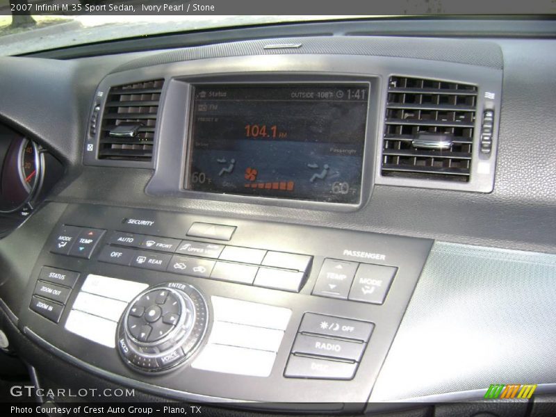 Ivory Pearl / Stone 2007 Infiniti M 35 Sport Sedan