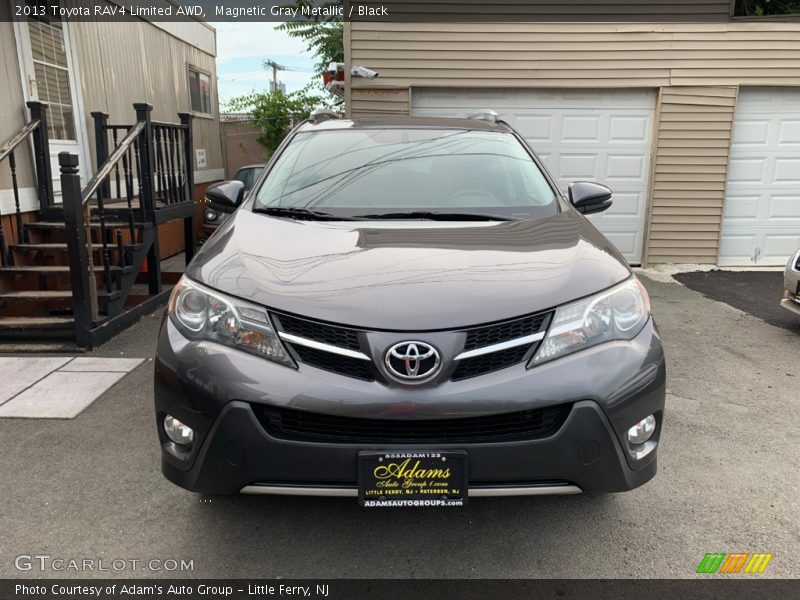 Magnetic Gray Metallic / Black 2013 Toyota RAV4 Limited AWD