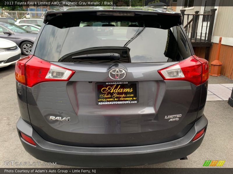 Magnetic Gray Metallic / Black 2013 Toyota RAV4 Limited AWD