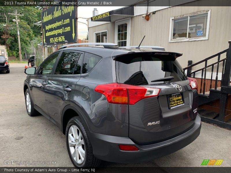 Magnetic Gray Metallic / Black 2013 Toyota RAV4 Limited AWD