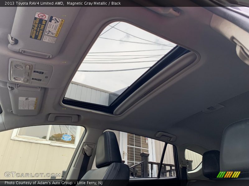 Magnetic Gray Metallic / Black 2013 Toyota RAV4 Limited AWD