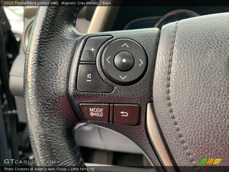 Magnetic Gray Metallic / Black 2013 Toyota RAV4 Limited AWD
