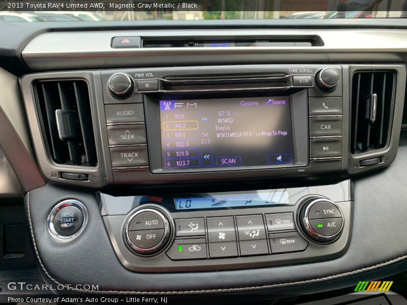 Magnetic Gray Metallic / Black 2013 Toyota RAV4 Limited AWD