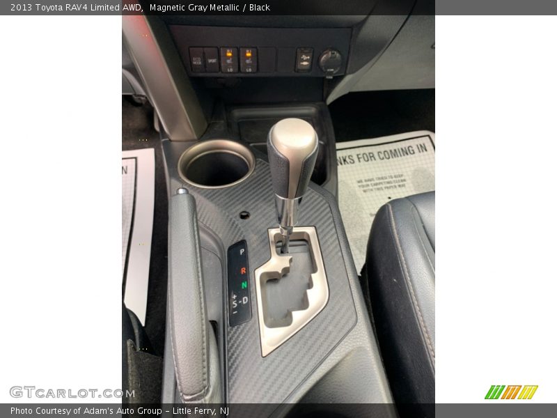 Magnetic Gray Metallic / Black 2013 Toyota RAV4 Limited AWD