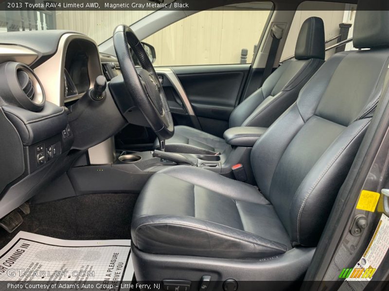 Magnetic Gray Metallic / Black 2013 Toyota RAV4 Limited AWD