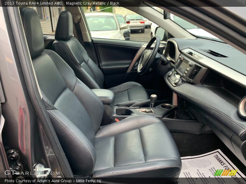 Magnetic Gray Metallic / Black 2013 Toyota RAV4 Limited AWD