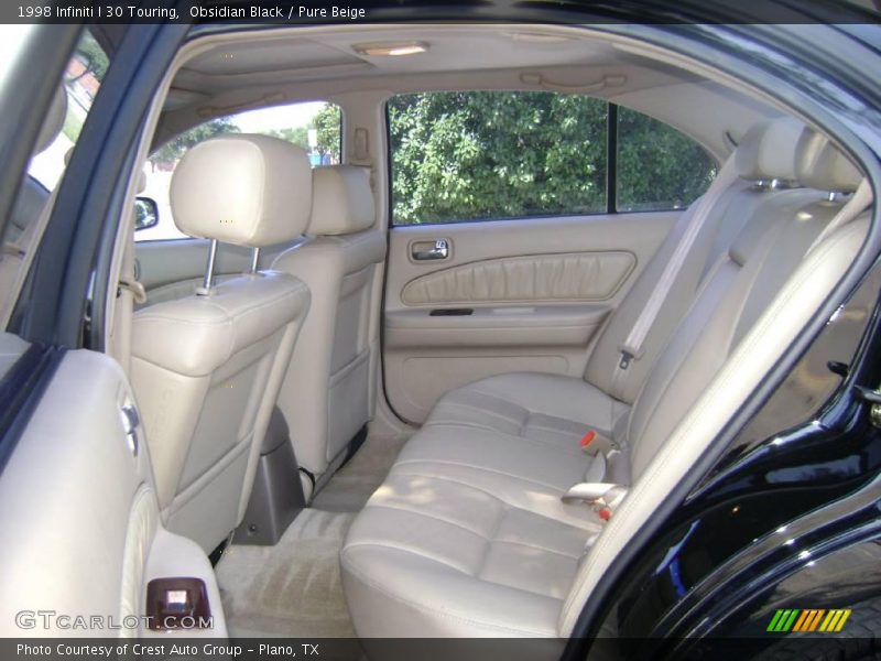 Obsidian Black / Pure Beige 1998 Infiniti I 30 Touring