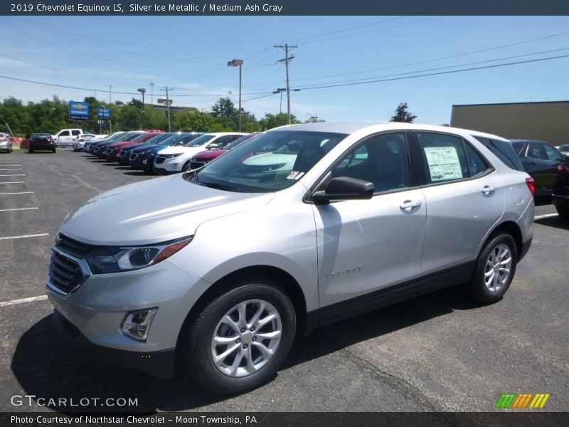 Silver Ice Metallic / Medium Ash Gray 2019 Chevrolet Equinox LS
