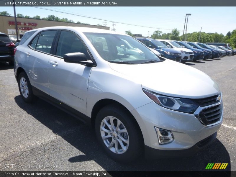 Silver Ice Metallic / Medium Ash Gray 2019 Chevrolet Equinox LS