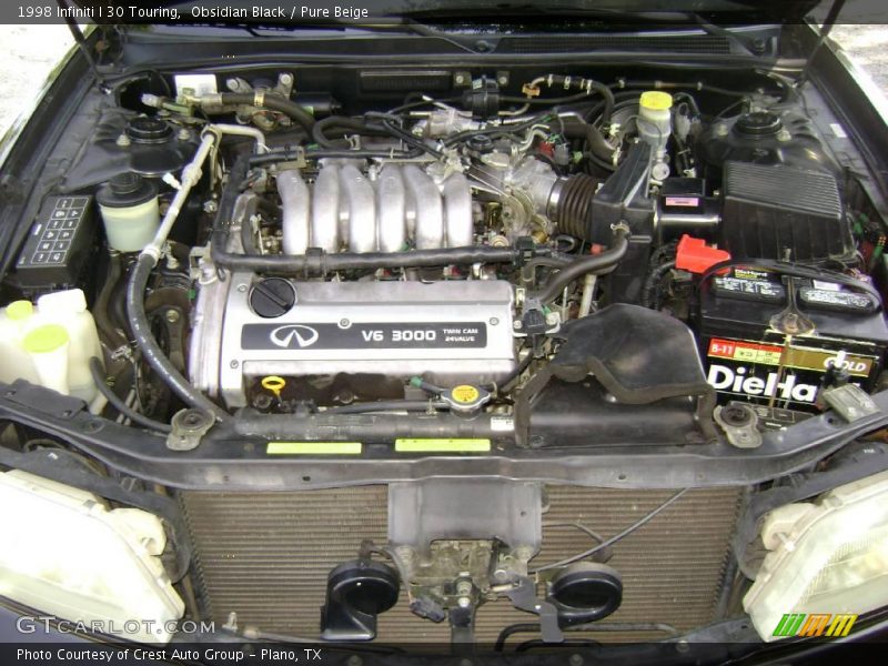Obsidian Black / Pure Beige 1998 Infiniti I 30 Touring