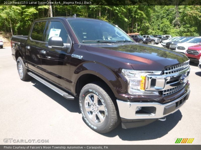 Magma Red / Black 2019 Ford F150 Lariat SuperCrew 4x4