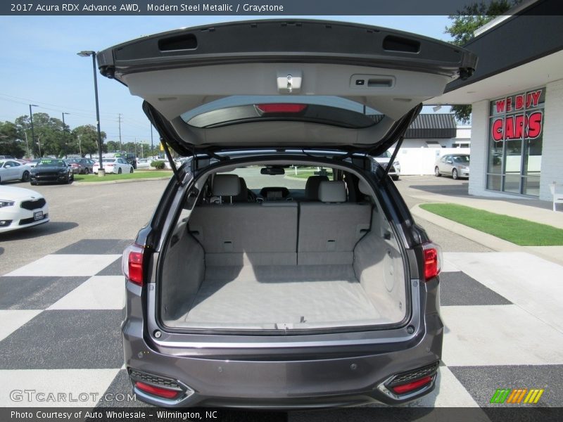 Modern Steel Metallic / Graystone 2017 Acura RDX Advance AWD