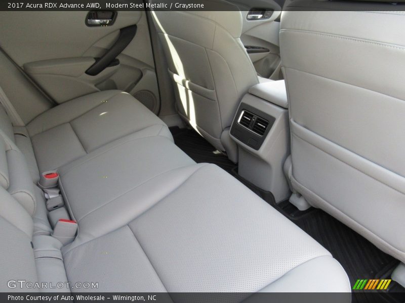 Modern Steel Metallic / Graystone 2017 Acura RDX Advance AWD