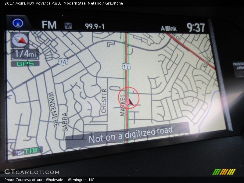 Modern Steel Metallic / Graystone 2017 Acura RDX Advance AWD