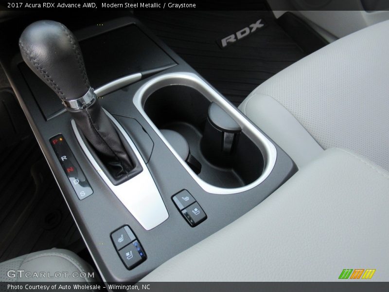 Modern Steel Metallic / Graystone 2017 Acura RDX Advance AWD