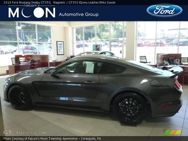 Magnetic / GT350 Ebony Leather/Miko Suede 2019 Ford Mustang Shelby GT350