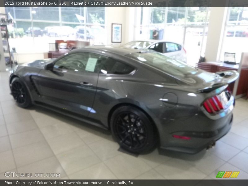 Magnetic / GT350 Ebony Leather/Miko Suede 2019 Ford Mustang Shelby GT350