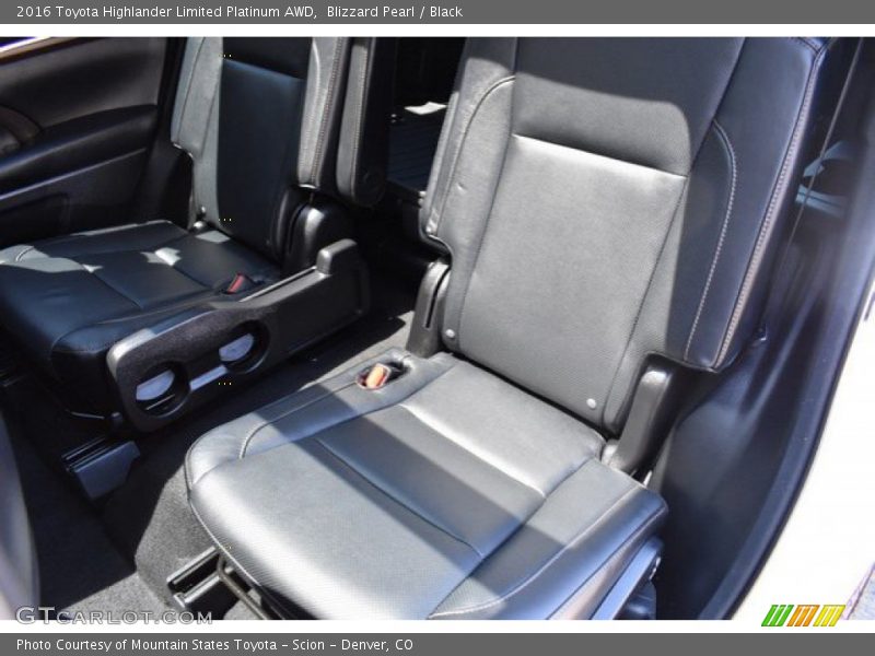 Blizzard Pearl / Black 2016 Toyota Highlander Limited Platinum AWD