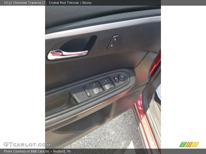 Crystal Red Tintcoat / Ebony 2012 Chevrolet Traverse LT