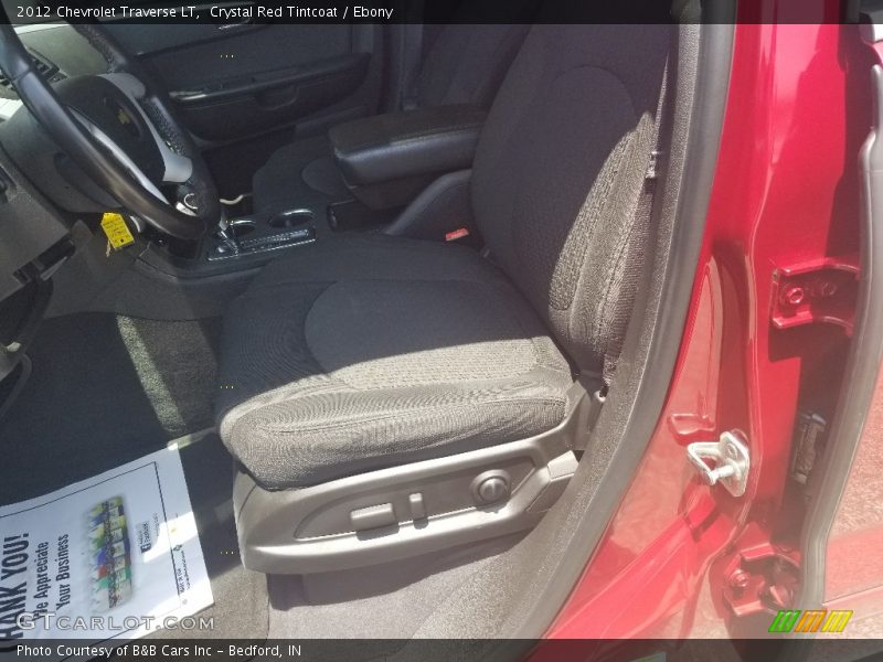 Crystal Red Tintcoat / Ebony 2012 Chevrolet Traverse LT