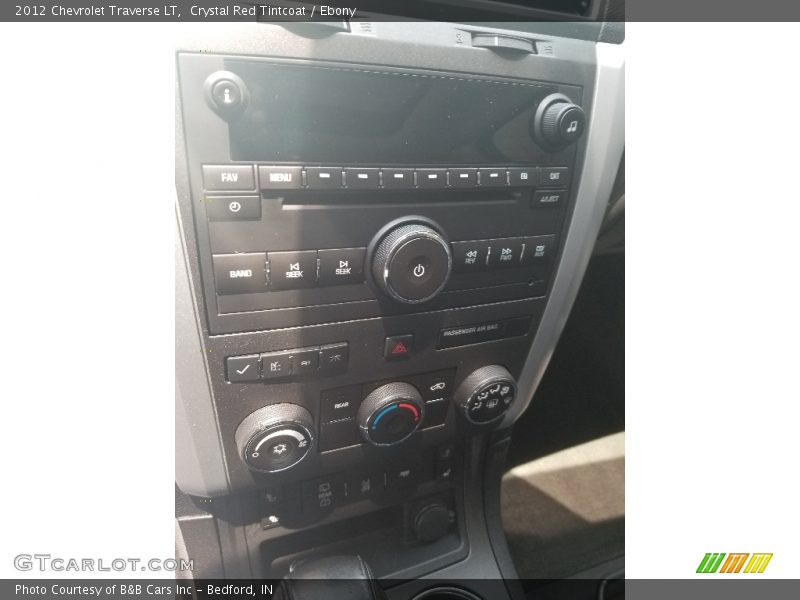 Crystal Red Tintcoat / Ebony 2012 Chevrolet Traverse LT