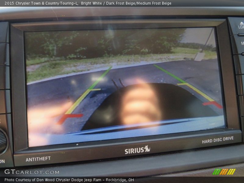 Bright White / Dark Frost Beige/Medium Frost Beige 2015 Chrysler Town & Country Touring-L