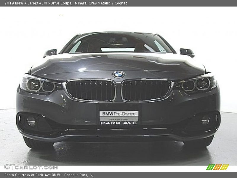 Mineral Grey Metallic / Cognac 2019 BMW 4 Series 430i xDrive Coupe