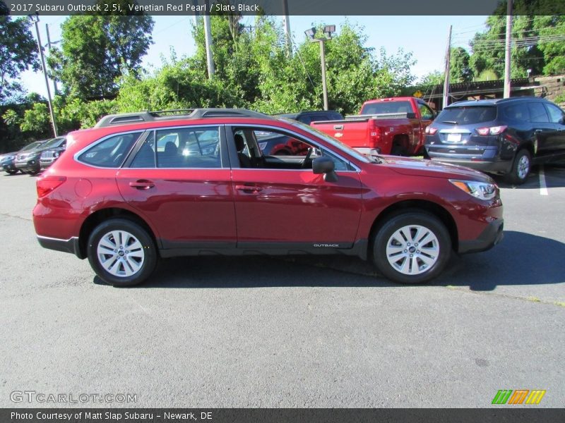 Venetian Red Pearl / Slate Black 2017 Subaru Outback 2.5i