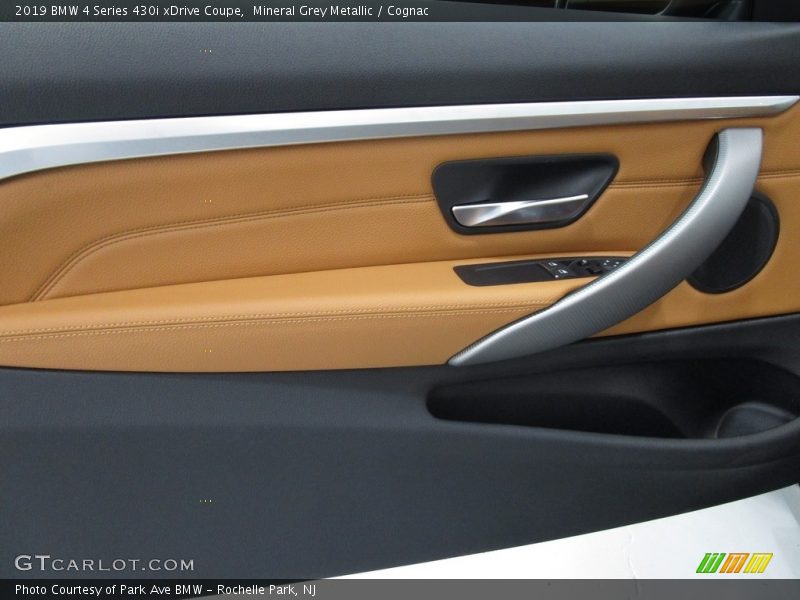 Mineral Grey Metallic / Cognac 2019 BMW 4 Series 430i xDrive Coupe