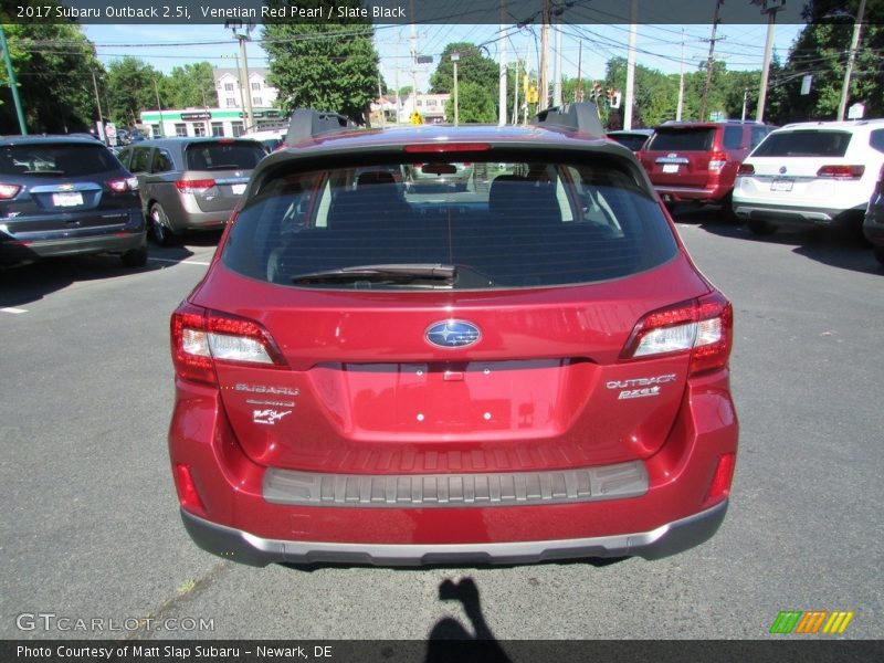 Venetian Red Pearl / Slate Black 2017 Subaru Outback 2.5i