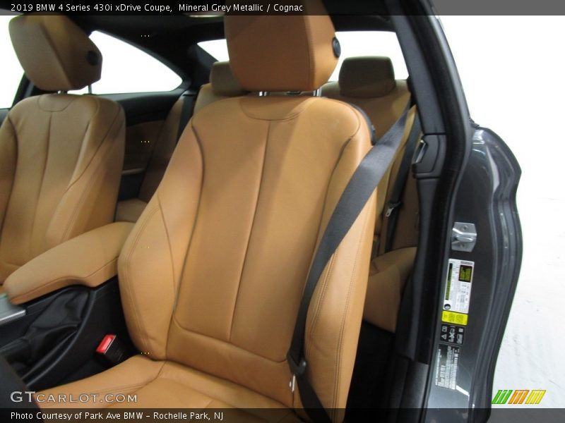 Mineral Grey Metallic / Cognac 2019 BMW 4 Series 430i xDrive Coupe