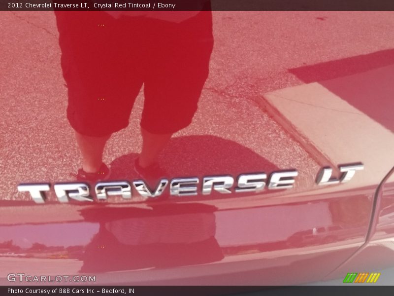 Crystal Red Tintcoat / Ebony 2012 Chevrolet Traverse LT