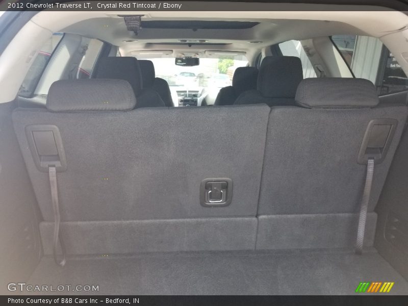 Crystal Red Tintcoat / Ebony 2012 Chevrolet Traverse LT